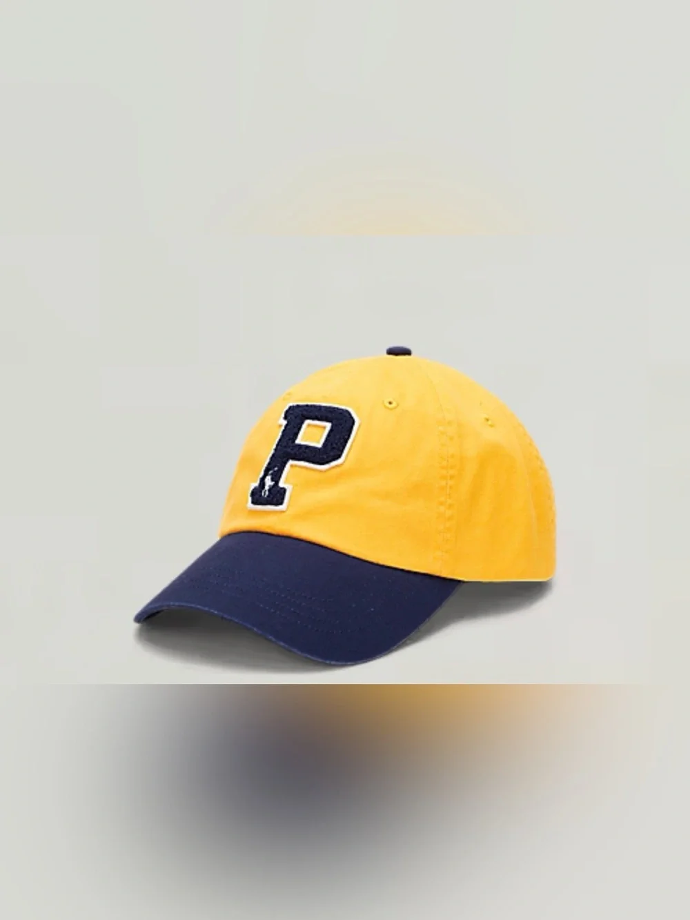 Polo Ralph Lauren Twill Baseball Cap Yellow